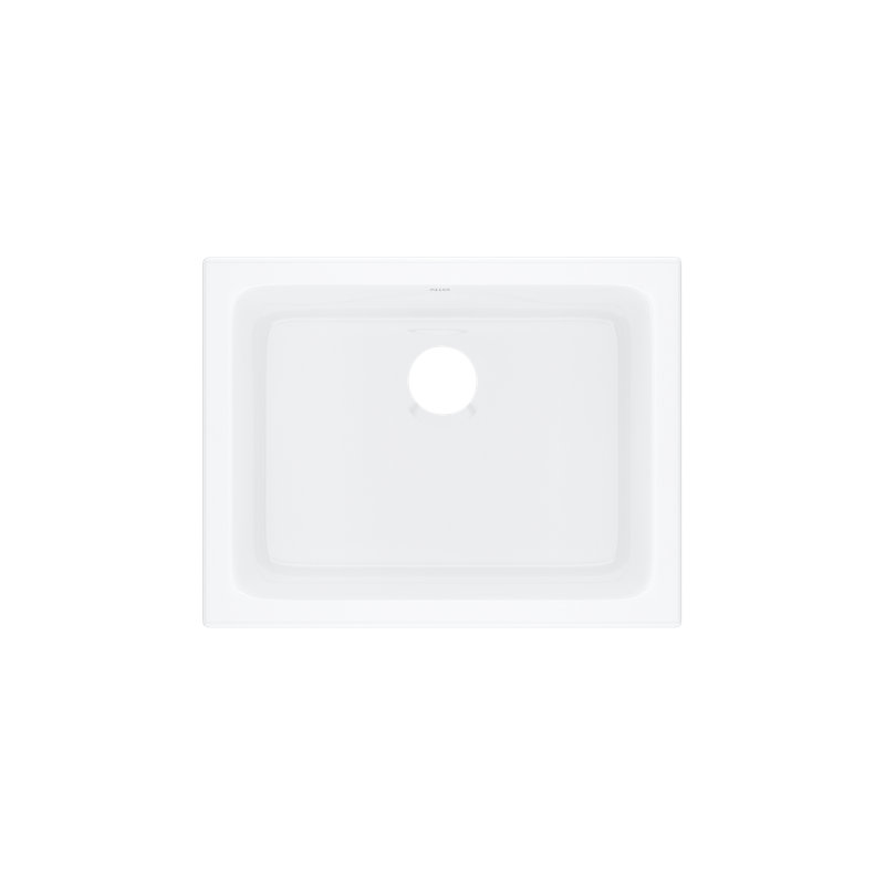 Allia 24" Fireclay Single Bowl Undermount Kitchen Or Laundry Sink, White
