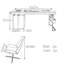 Bureau en pierre frittée durable-1674470813