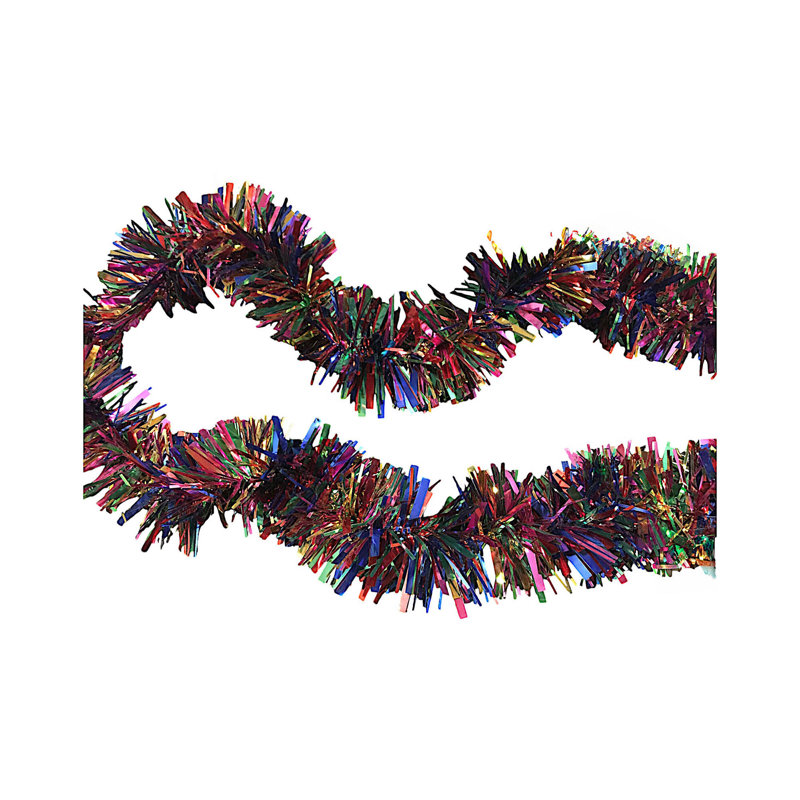 8cm Faux Garland, Rainbow