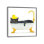 «Bathing Black Cat» par Alexey Dmitetchich Shmyrov - peinture sur toile tendue