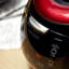 Coucou CRP-HZ0683FR | Cuiseur à riz à pression à induction 6 tasses (non cuit) | 13 options de menu, nettoyage automatique, guide de la voix, fabriqué en corée | Noir / rouge