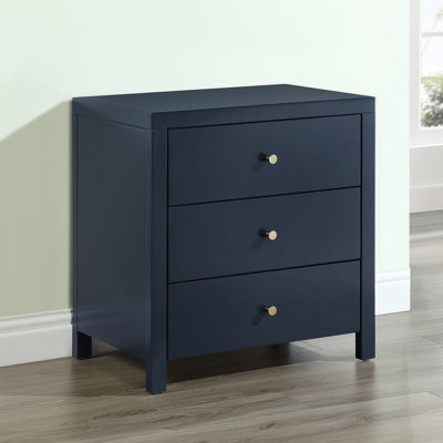 3-drawer Nightstand