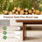 47.2" Modern Farmhouse Coffee Table with Solid Pine Legs & Rounded Corners-1454632536