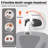 Comfy Breathable Ergonomic Task Chair With Headrest-1010970821