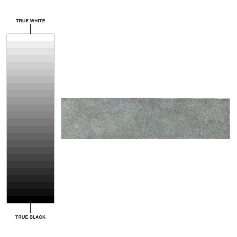 Heritage 2" x 10" Porcelain Stone Look Wall & Floor Tile, Indigo