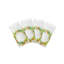 Wreath Flowers Hemstitch 22" Linen/Cotton Napkin