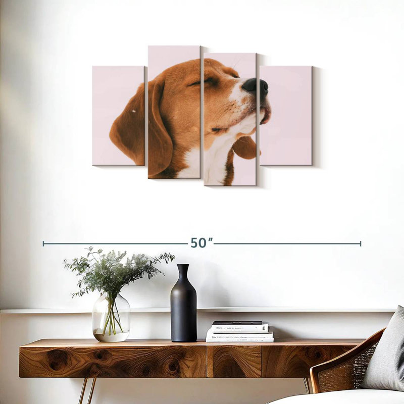 Brampt Beagle, 22'' H x 36'' W
