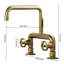 Robinet de cuisine VIBRANTBATH-92892683