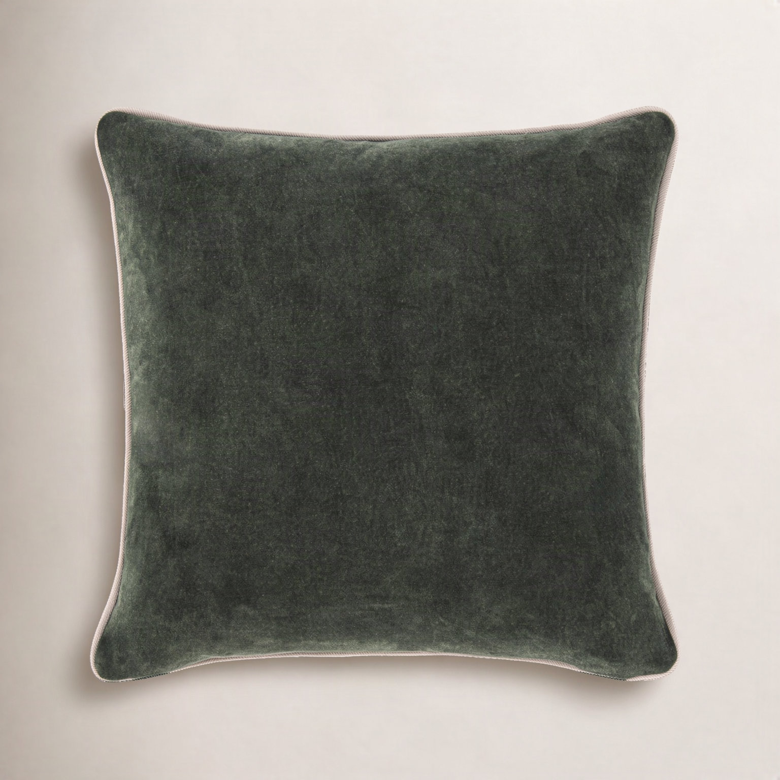 Goodall Throw Pillow, Forest Green, Square 22"