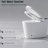 Intelligent Bidet Toilet - Auto Open/Close Seat, Foot Sensor, Rear Washing Mode, White Modern With Seat Open/Close, Temperature Adjustability,