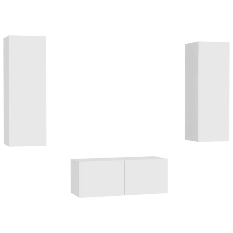 Goh TV Stand for TVs up to 88", White