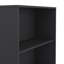  Bibliothèque à 6 tablettes avec 2 portes et rangement pour bureau à domicile l 31,34 "x l 80,59" Embrie-102051182