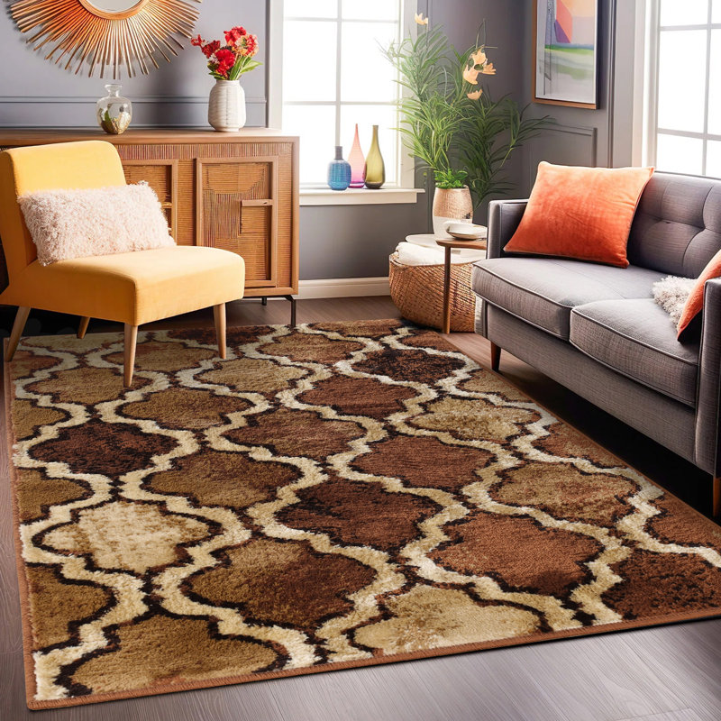 Tapis Hinano avec envers antidérapant, Rectangle 4 pi x 6 pi