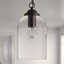 Luminaire suspendu en forme de cloche à 1 lumière Alexa en nickel poli-383087253-383087248