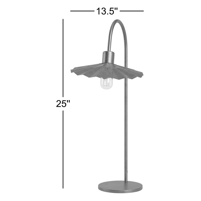 Lampe de table arquée dorée 25 po Ashel