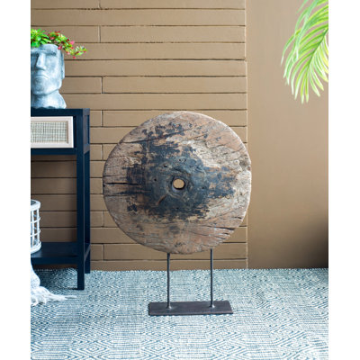 Roue de chariot Arkathia sur support