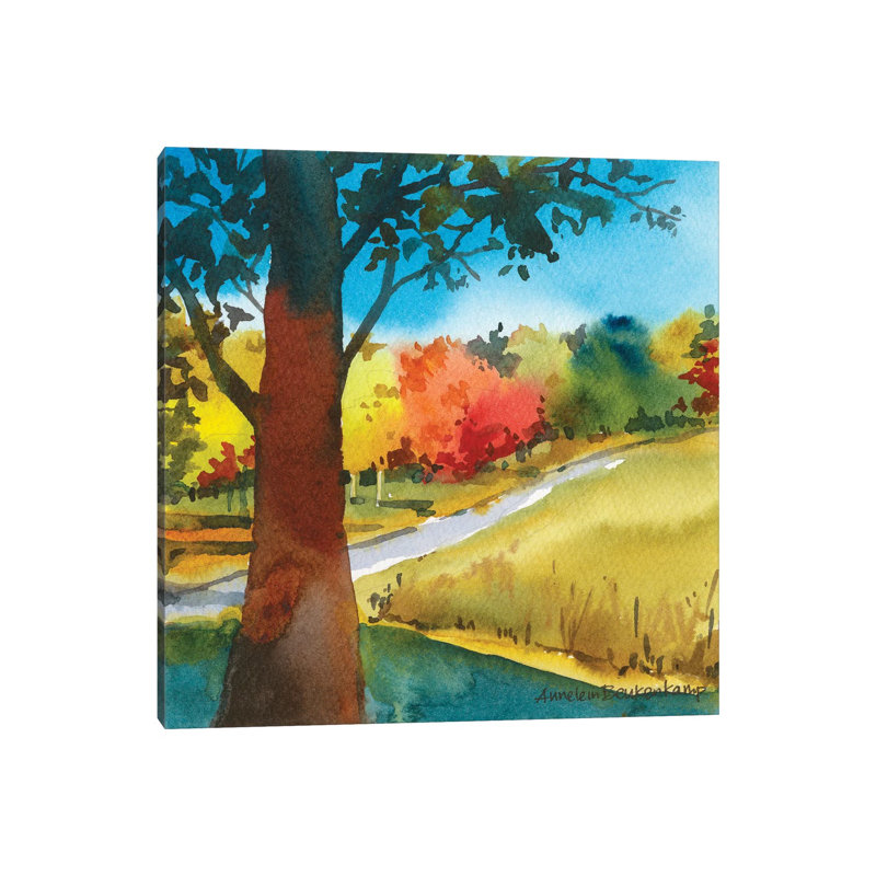 Brilliant by Annelein Beukenkamp - Wrapped Canvas Painting, 30.48 cm H x 30.48 cm W