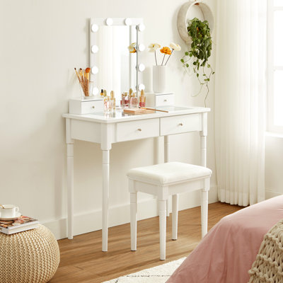 Elsah Dressing Table with Mirror