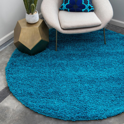 Tapis turquoise Angeline