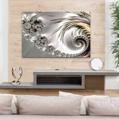 Grey Creative Abstract Modern Acrylic Wall Art