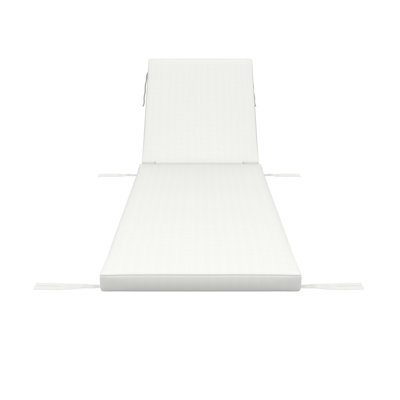 Outdoor Chaise Cushion With Sunbrella Fabric