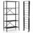  2 Pcs Foldable Storage Shelves Adjustable Collapsible Organizer Rack With Wheels