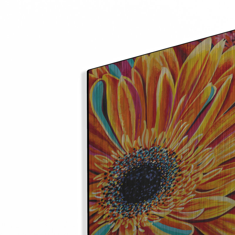 «Color Bursts II» par Carolee Vitaletti, H 12 po x l 12 po 