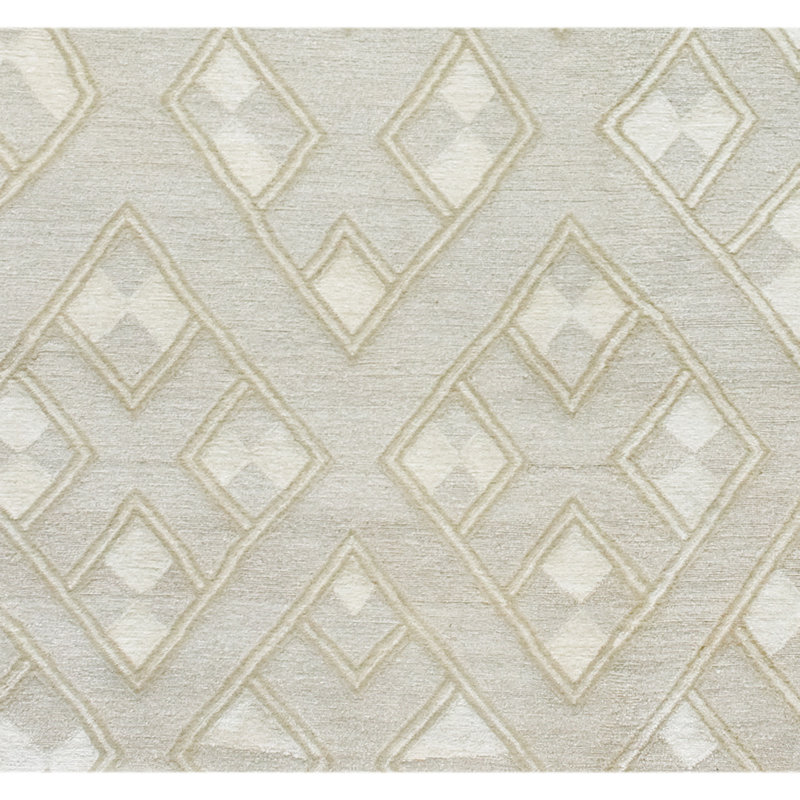 Geometric Area Rug, Rectangle 6' x 9'