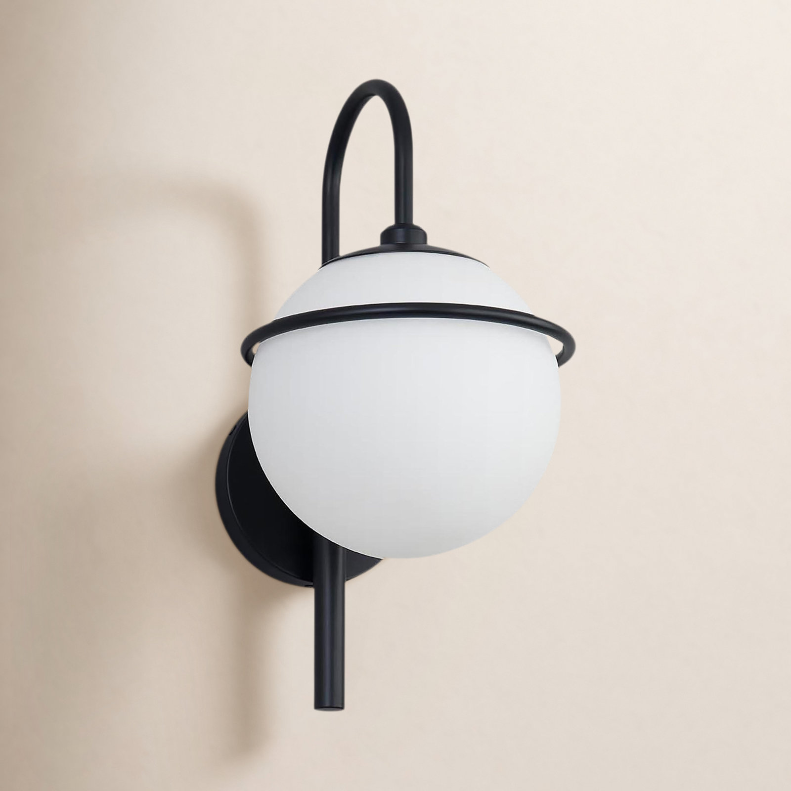 Single Light Globe Outdoor Wall Light