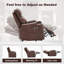 Fauteuil inclinable à double moteur et relevable avec chaleur de massage et soutien lombaire réglable pour les personnes âgées-578233871