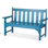 Banc d'extérieur, banc de patio en PEHD