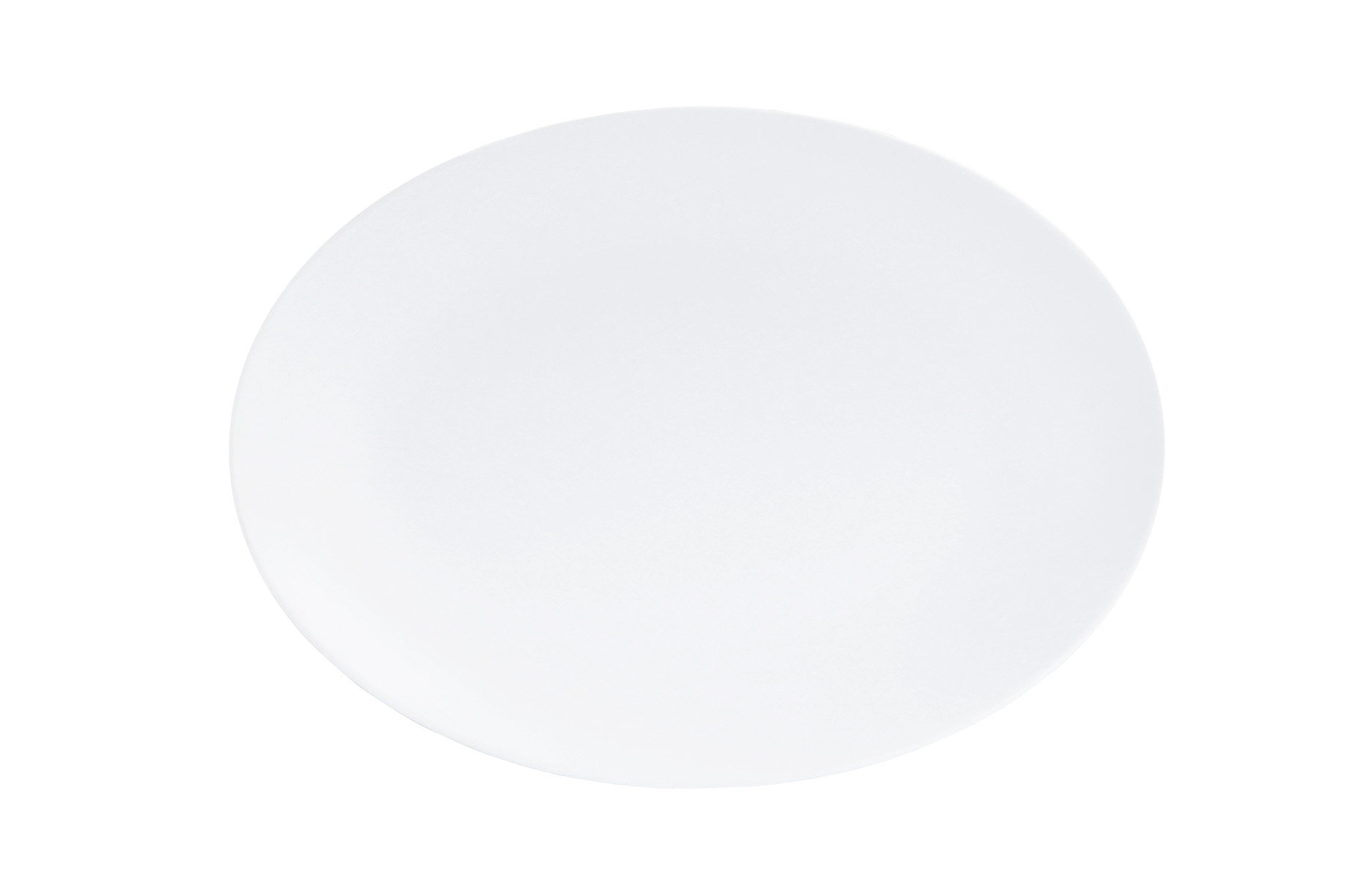Cal-Mil Classic Coupe White 11" x 8" Oval Melamine Platter | Wayfair