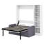 Lit escamotable Verlina avec canapé et tablettes-1229199933