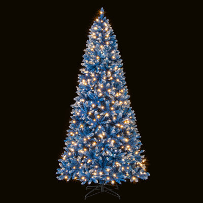 Artificial Christmas Tree With Snowy Branch Tips