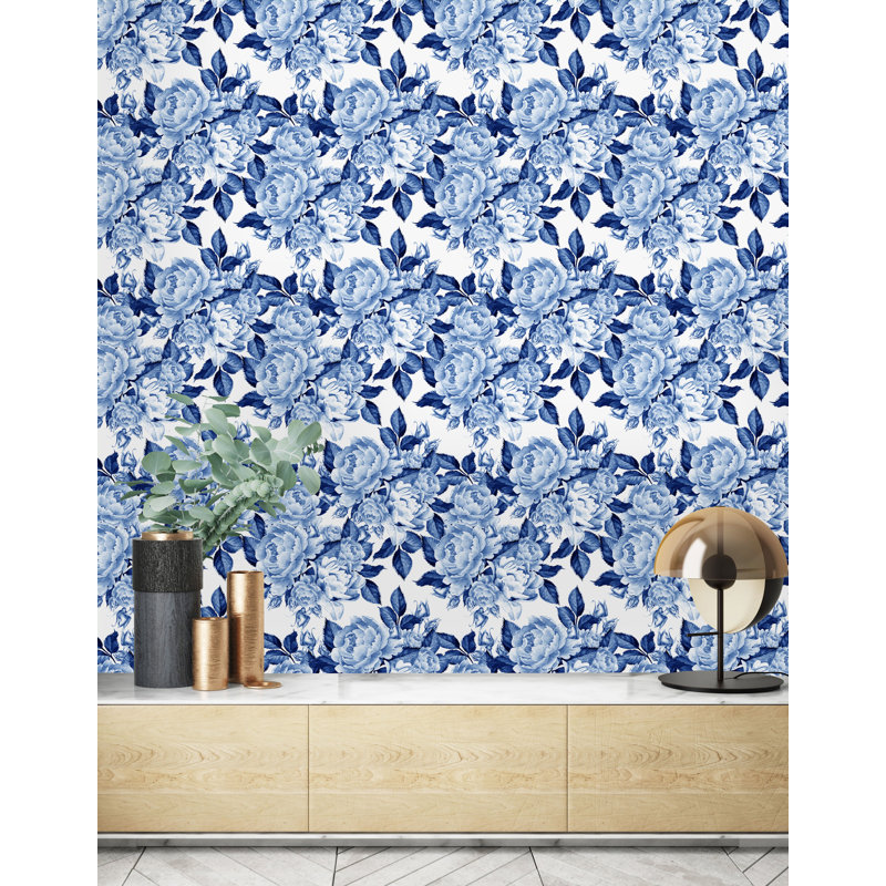 Rouleau de papier peint adhésif Ortegon, L 16,67 po x l 25 po