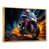Gold Floater Framed
