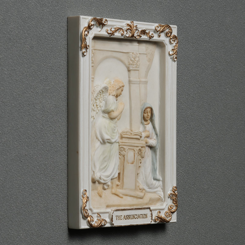 Figurine en polyrésine joyeuse 4,1 pouces