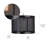 Gianna 1 - Light Black Single Pendant