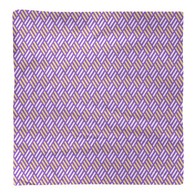 Polyester Striped Square Napkin