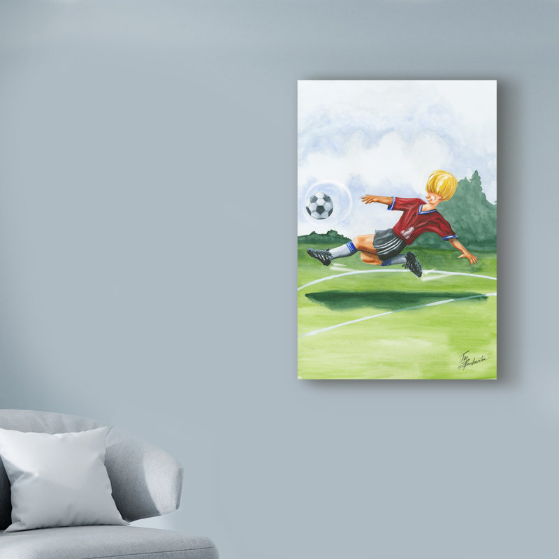 « kicky it i », art sur toile, H 24 po x l 16 po x P 2 po