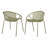 7 Pieces Outdoor Modern Dining Set With Stackable Chair