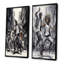 «Black and White Hip Hop Dance», ensemble de 2 impressions sur toile-1627693193-1627693197