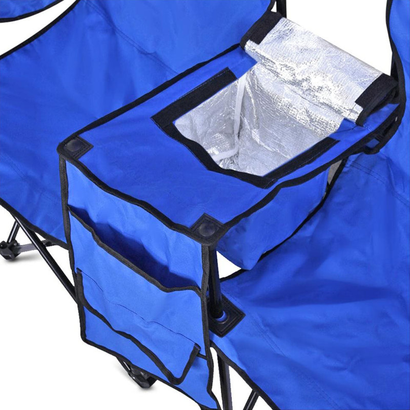 Lattimer Folding Camping Chair, Blue
