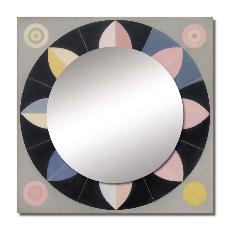 Miroir mural de salon universel Universal Harmony Blossoming, 36 po x 36 po