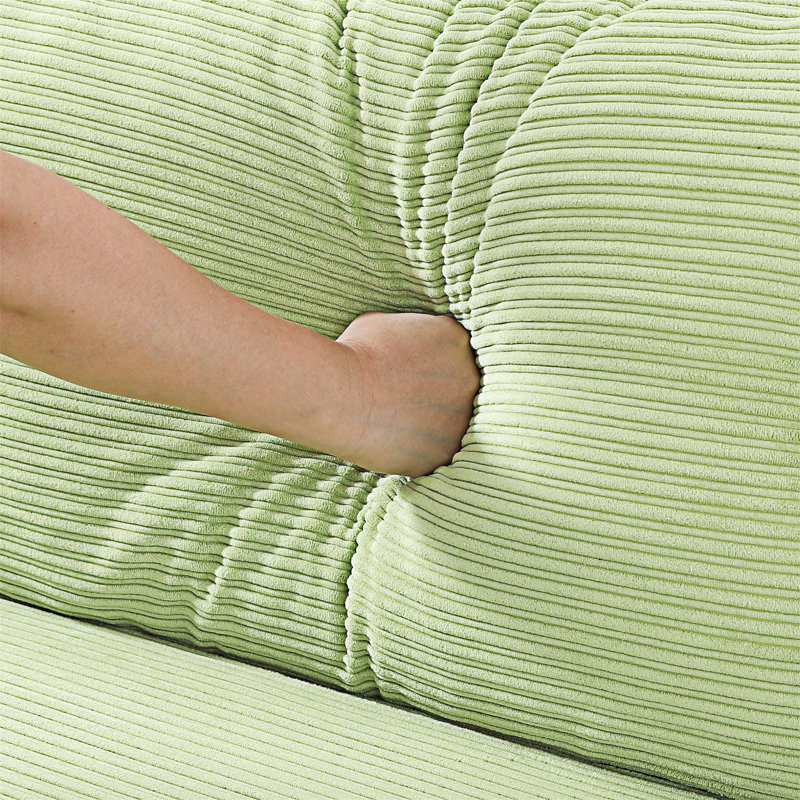Upholstered Loveseat Sofa, Green