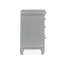 Table de chevet grise-1103950032