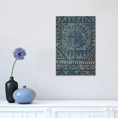 Indigo Journey II 1 Piece Wrapped Canvas Painting