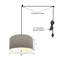 Luminaire suspendu tambour 2 lumières Lillian-851932245-851932250
