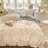 Muti-Floral Pattern Ruffle Laced Cotton Duvet Cover Set-109792756-109792750