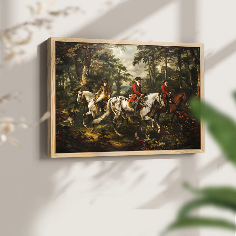 Faune - LX III - Reproduction encadrée - Restickable, Naturel, H 16 po x l 20 po